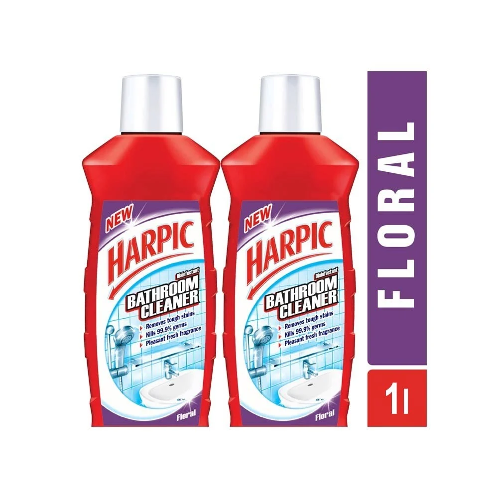 Harpic Floral Bathroom Cleaner - Pack of 2